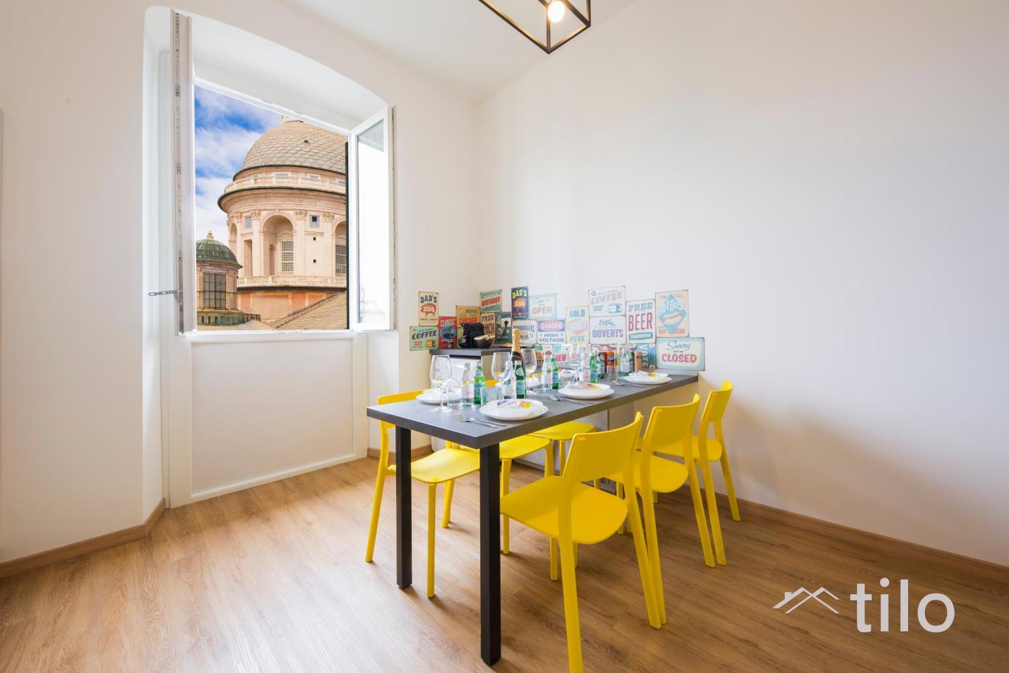 ג'נובה City Center, 2Br, Free Wifi & Netflix By Tilo מראה חיצוני תמונה